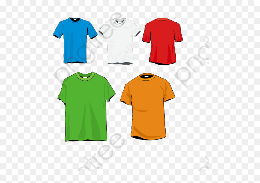 Vector Images Of Clothes, HD Png Download - blank tshirt template png
