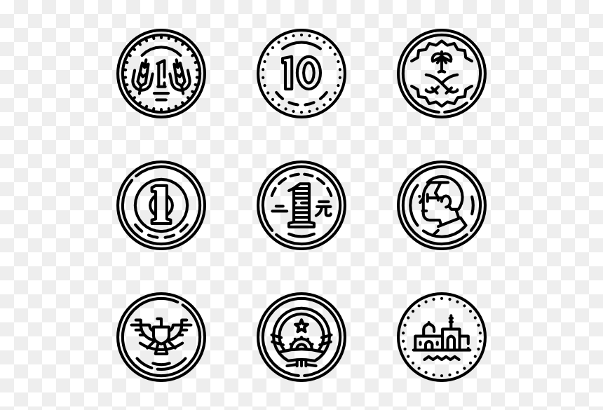 Hill Icon, HD Png Download - coins.png