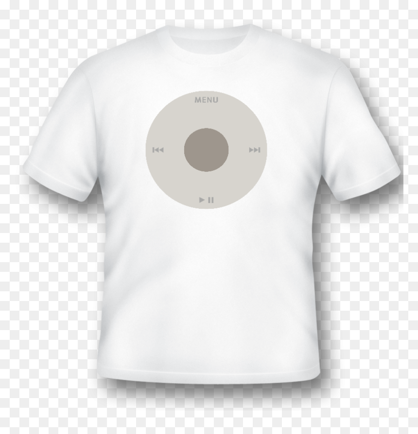 White T Shirt Png, Transparent Png - blank tshirt template png