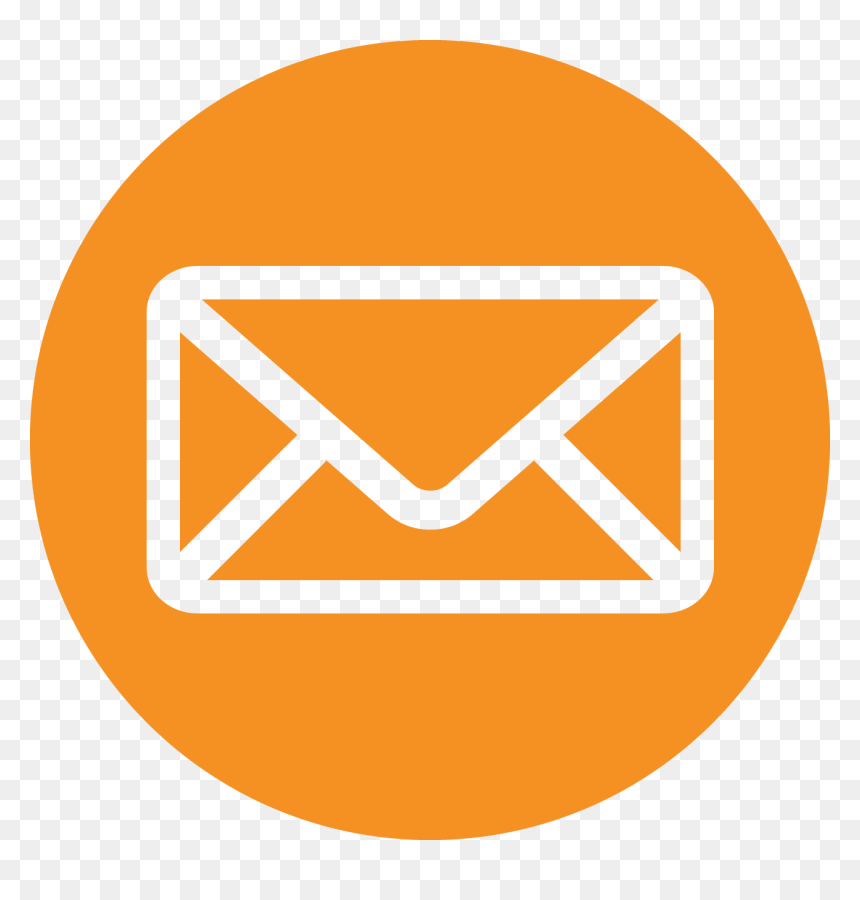 Mail Icon Red Png, Transparent Png - email transparent png