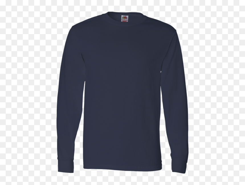 Long Sleeve T Shirts Color White, HD Png Download - blank tshirt template png