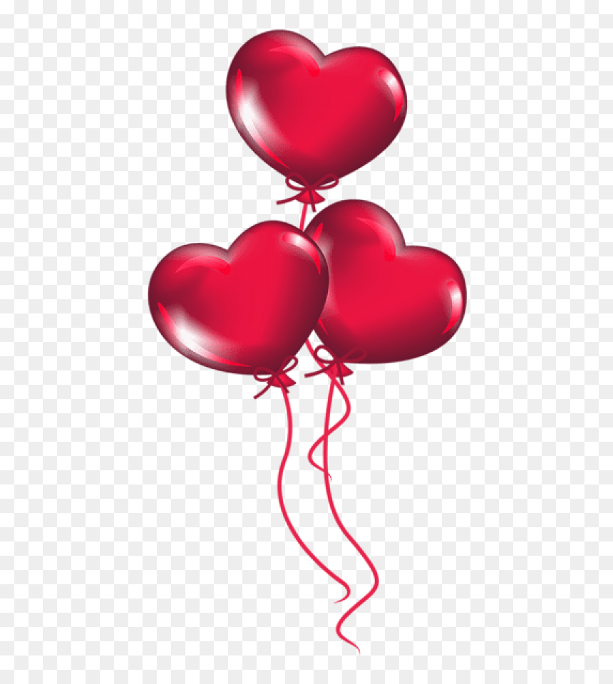 Heart Balloon Transparent Background, HD Png Download - valentines background png