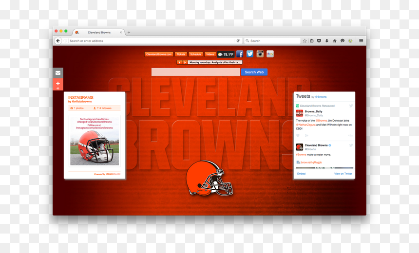 Screenshot, HD Png Download - cleveland browns png