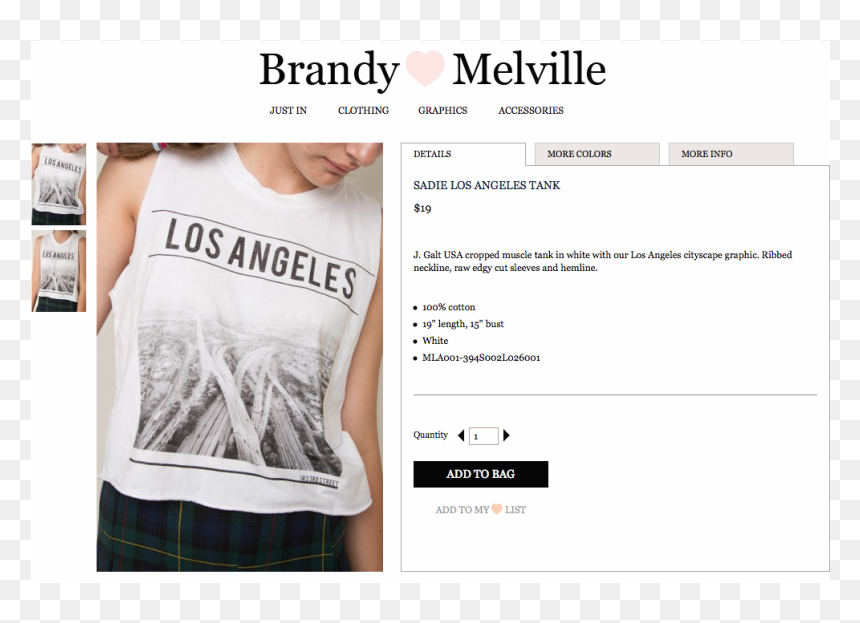 Screenshot, HD Png Download - brandy melville png
