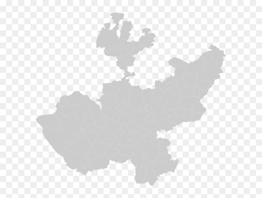 Municipio San Gabriel Jalisco, HD Png Download - mexico map outline png