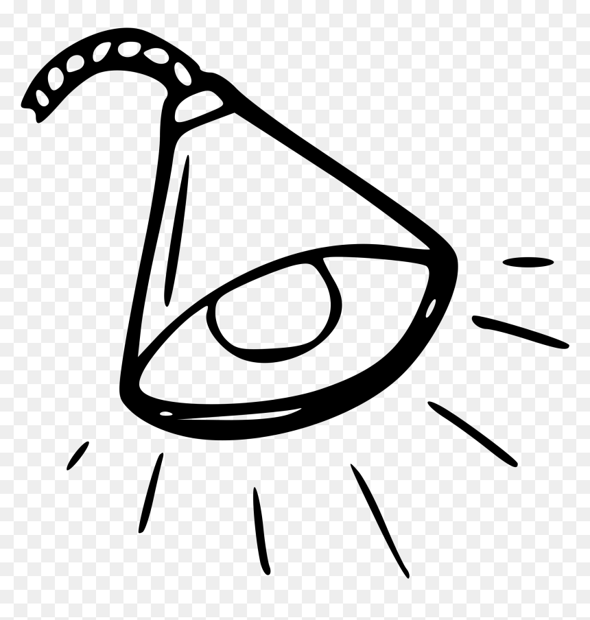 Lamp Clip Art, HD Png Download - black outline png