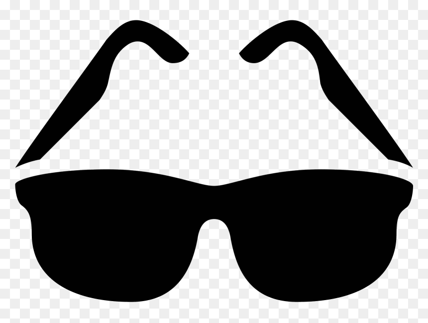 Glasses, HD Png Download - sunglasses icon png