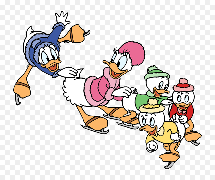 Donald Daisy Huey Dewey Louie, HD Png Download - duck png