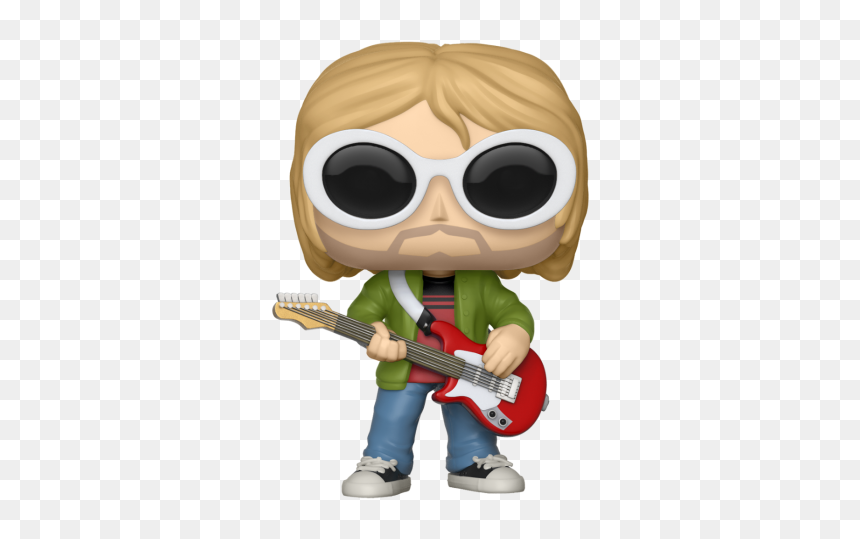 Hot Topic Kurt Cobain Funko Pop, HD Png Download - clout goggles png