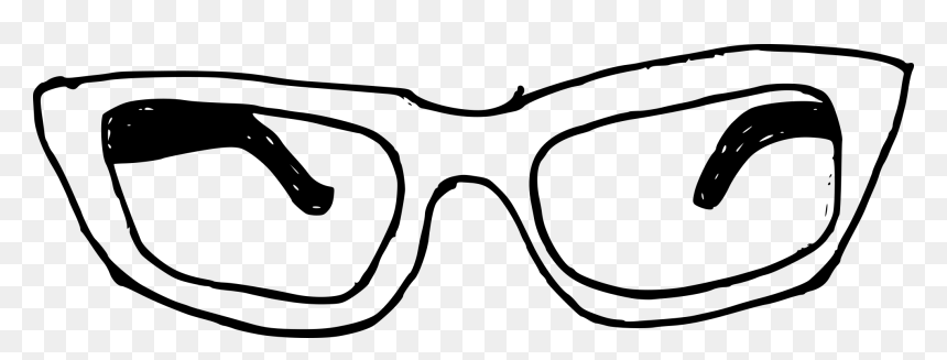 Line Art, HD Png Download - clout goggles png