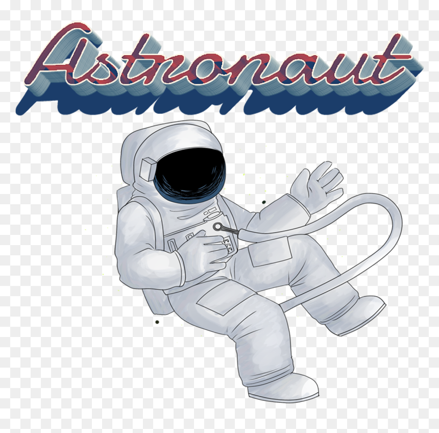 Astronaut With Name Clipart, HD Png Download - astronaut png