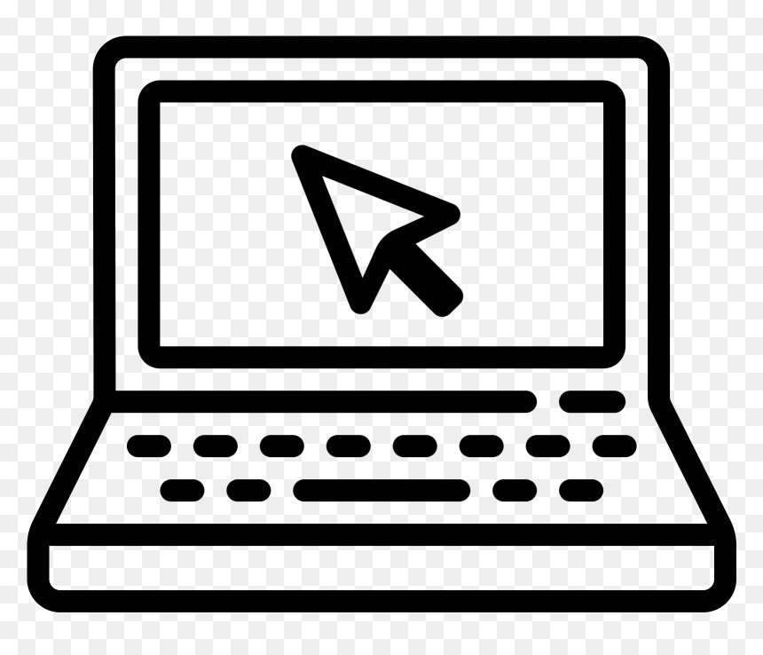 Laptop Icons, HD Png Download - mouse pointer png