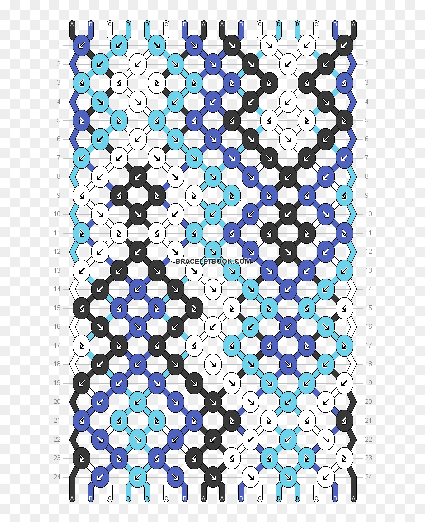 Classic Diamond Friendship Bracelet, HD Png Download - pattern png