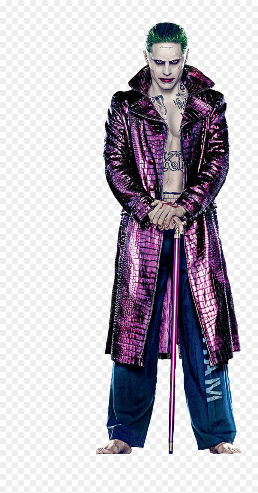 Suicide Squad Joker Png, Transparent Png - joker png