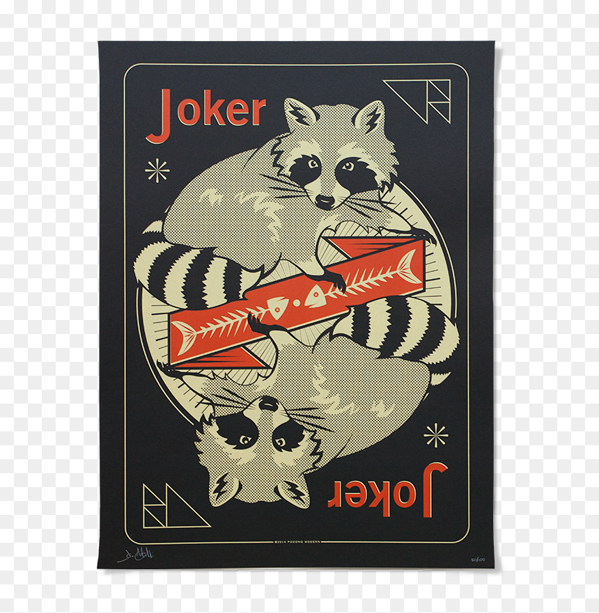 Joker As A Raccoon, HD Png Download - joker png