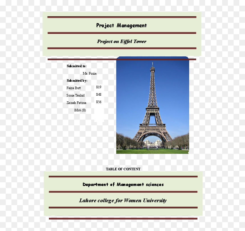 Wonders Of The World, HD Png Download - eiffel tower png