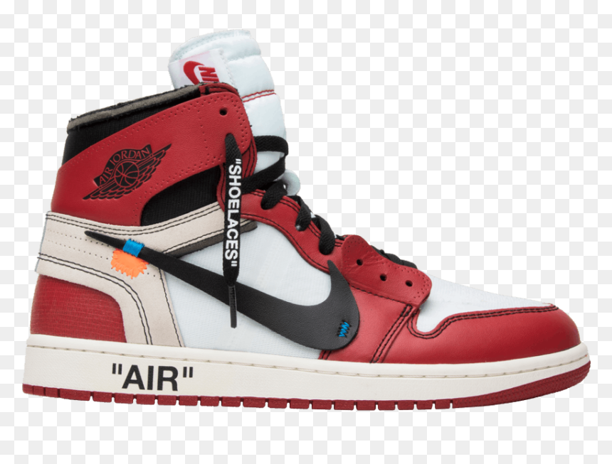 Jordan 1 Off White, HD Png Download - white png