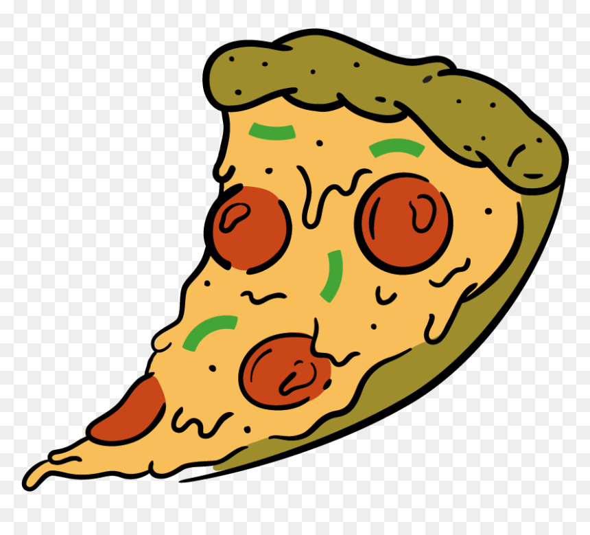 Clip Art, HD Png Download - pizza slice png