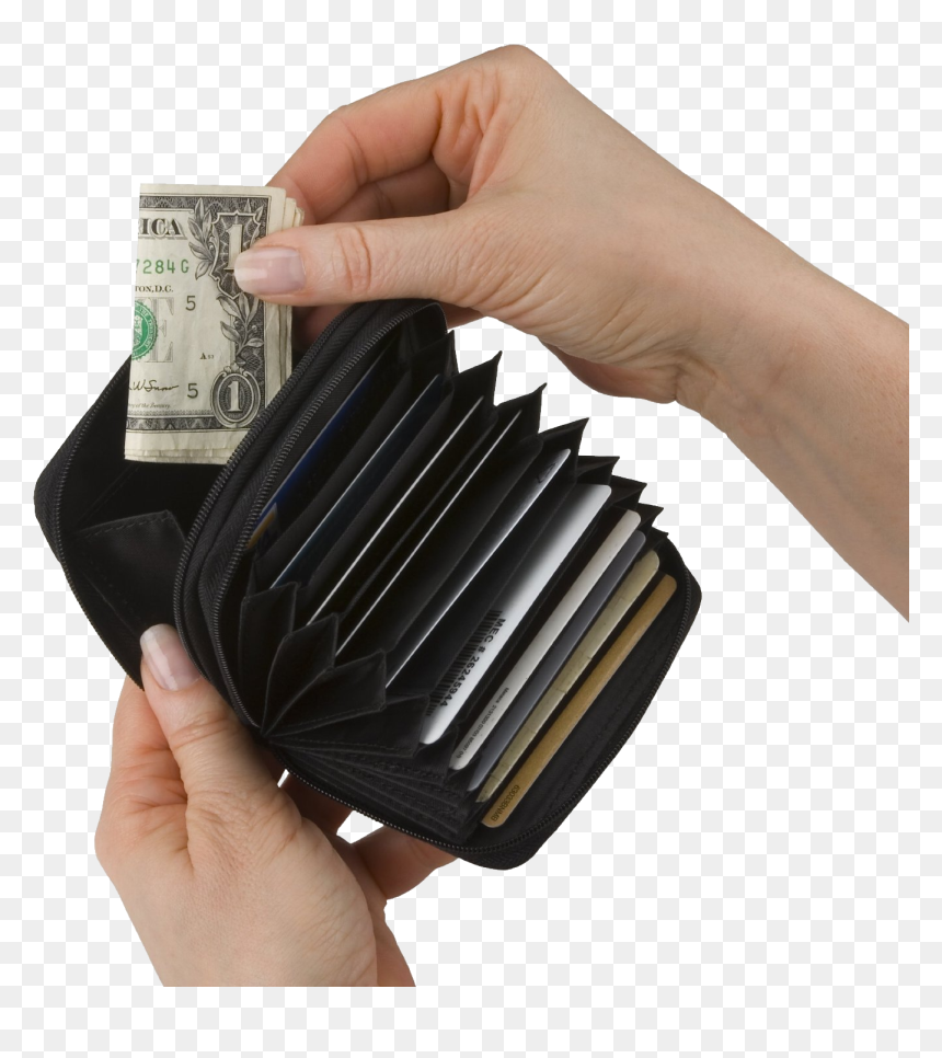 Palm Wallet, HD Png Download - cash png