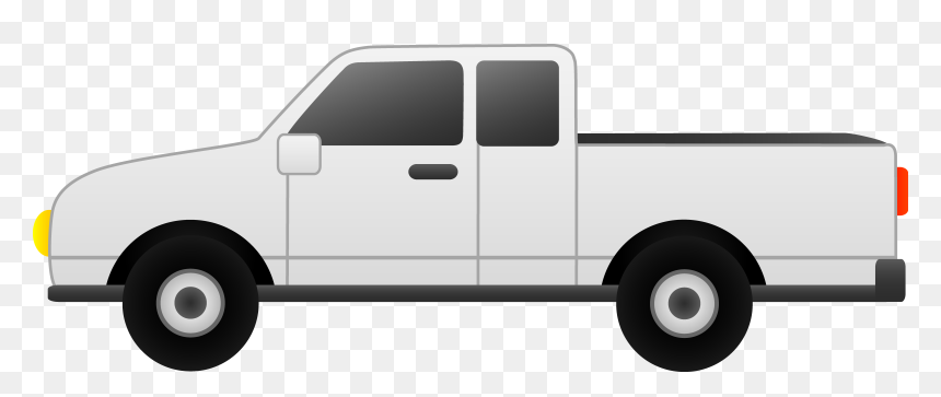 White Truck Clip Art, HD Png Download - truck png