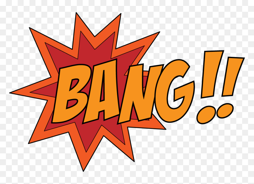 Bang Speech Bubble Png, Transparent Png - text bubble png