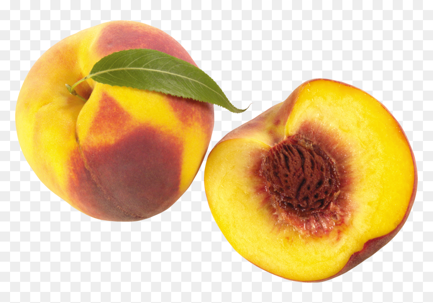 Nectarine Clipart Transparent, HD Png Download - peach png
