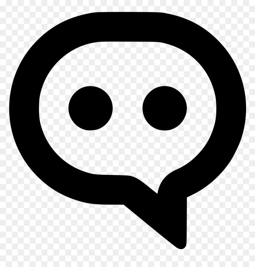 Circle, HD Png Download - text bubble png