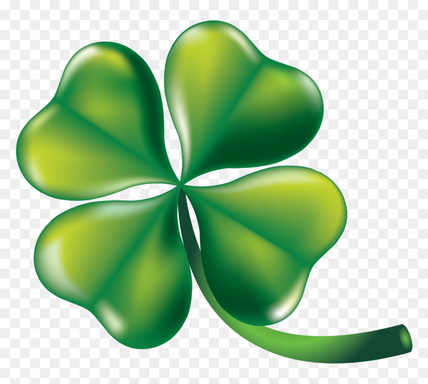4 Leaf Clover, HD Png Download - shamrock png