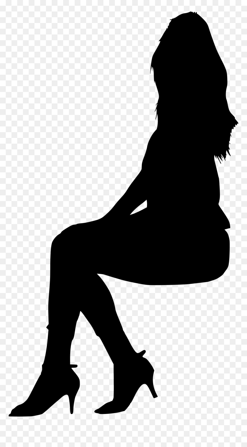 Silhouette, HD Png Download - woman png