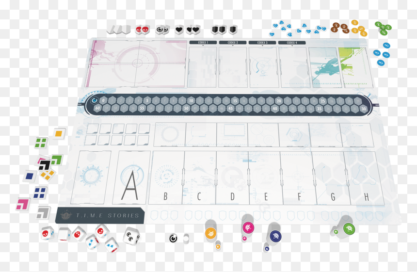 Transparent Space Bar Png - Asmodee Space Cowboys T.i.m.e Stories, Png Download - keyboard png