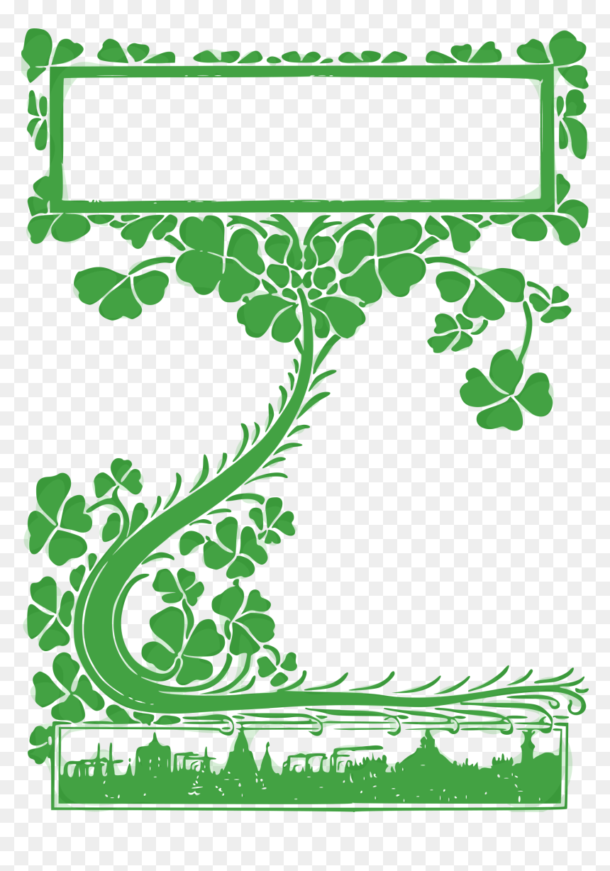Vintage Clipart Saint Patrick's Day, HD Png Download - shamrock png