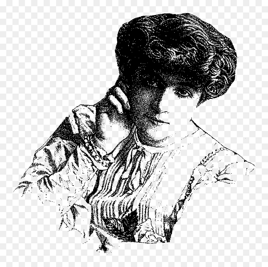Gibson Girl Transparent, HD Png Download - kreygasm png