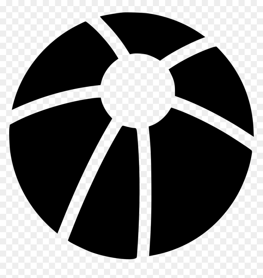 Circle, HD Png Download - beach ball png
