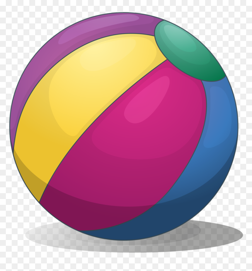 Circle, HD Png Download - beach ball png