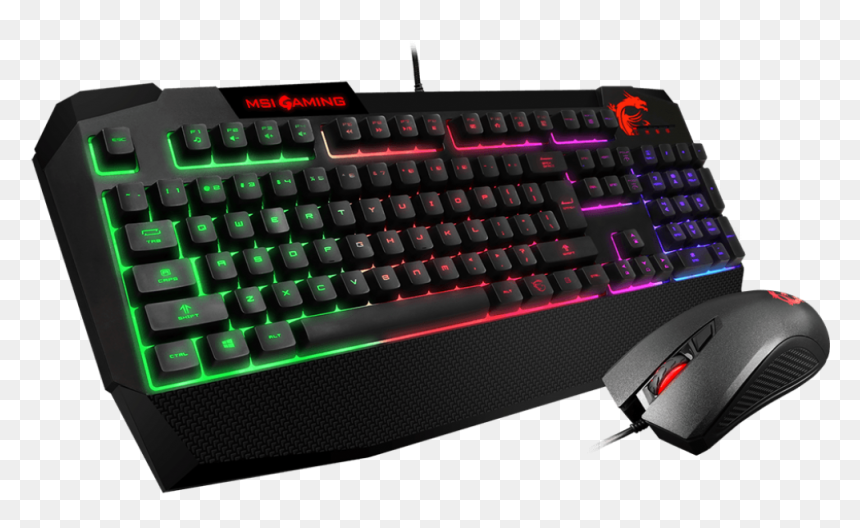 Msi Gk40, HD Png Download - keyboard png