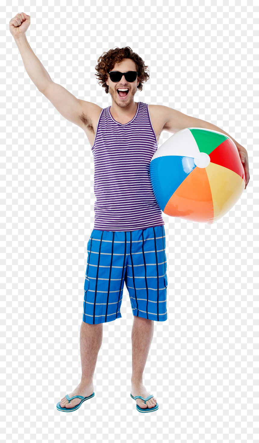 Beach Ball Png, Transparent Png - beach ball png