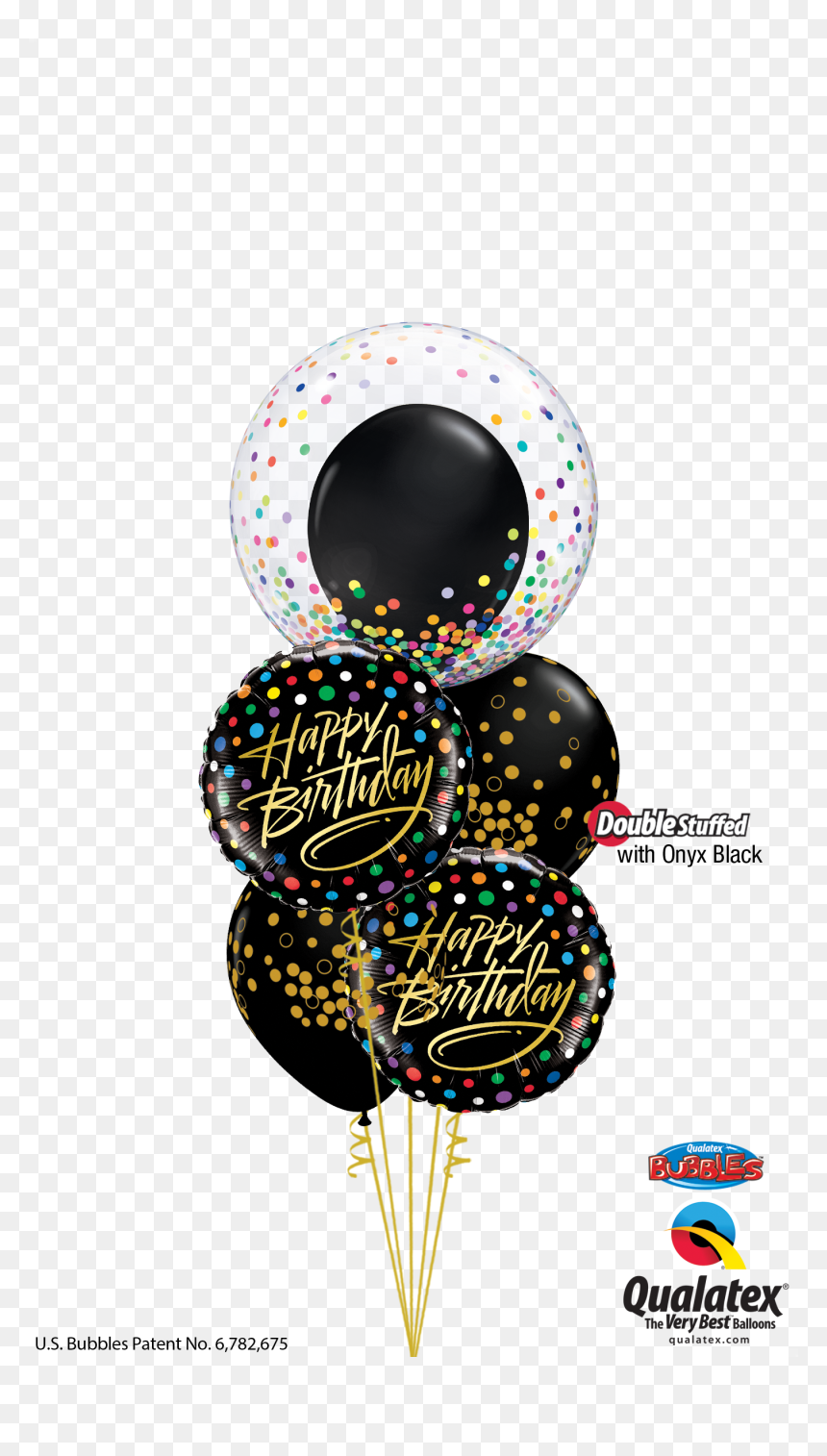 Qualatex, HD Png Download - gold confetti png