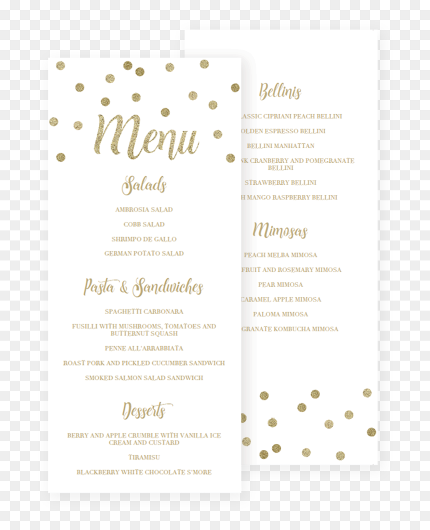 Document, HD Png Download - gold confetti png