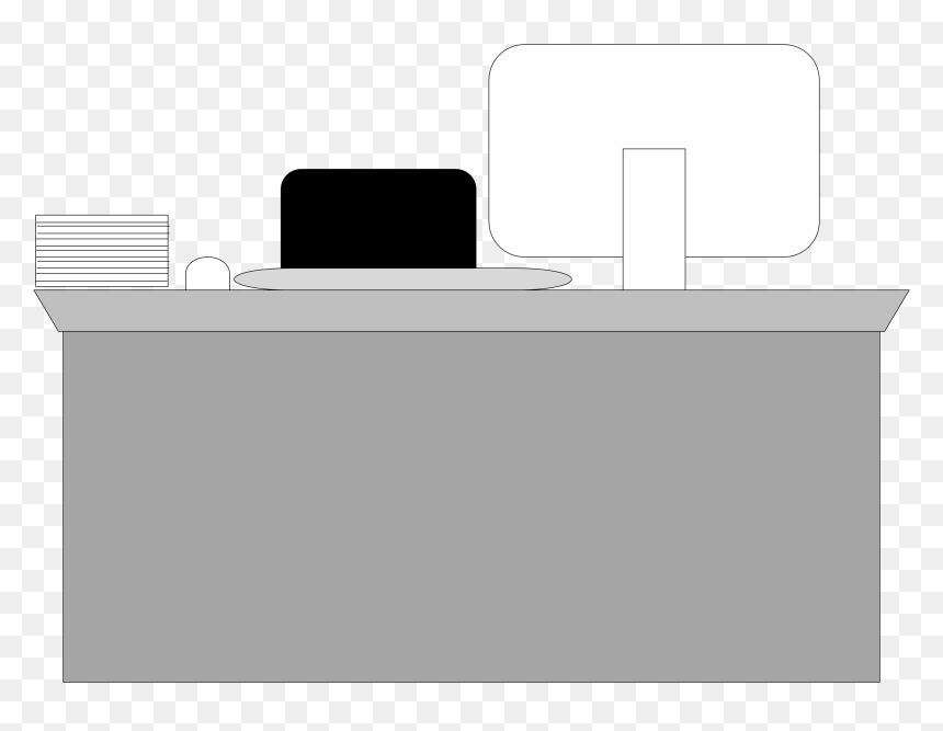 Computer Desk, HD Png Download - desk png