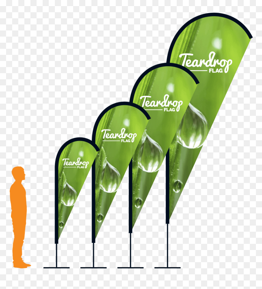 Tear Drop Flag Examples, HD Png Download - teardrop png