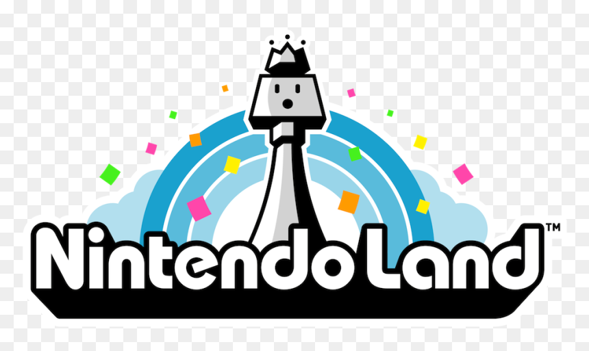 Nintendo Land Logo, HD Png Download - nintendo logo png