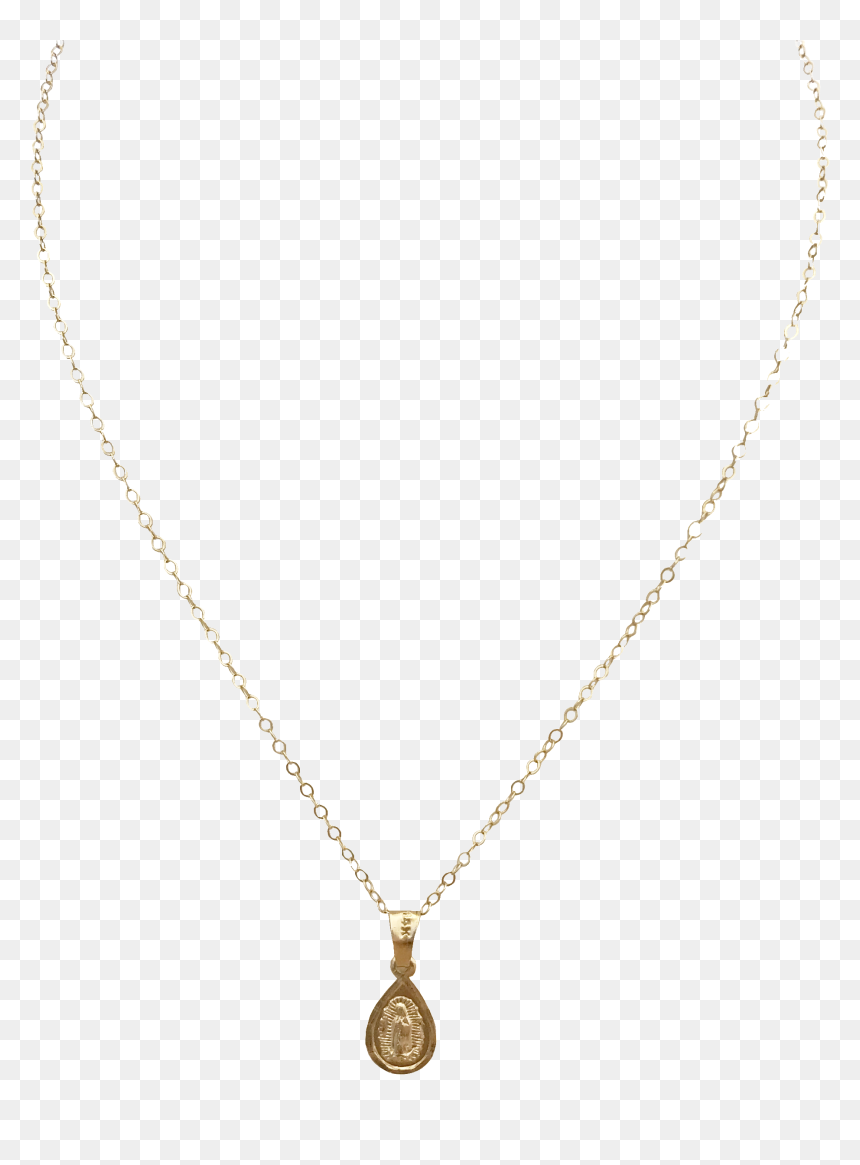 Necklace, HD Png Download - teardrop png