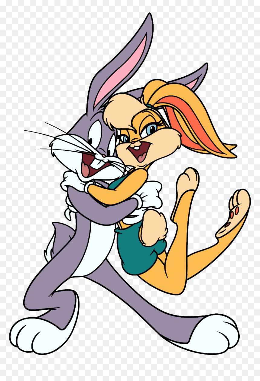 Bugs Bunny Y Lola Bunny Png, Transparent Png - bunny png