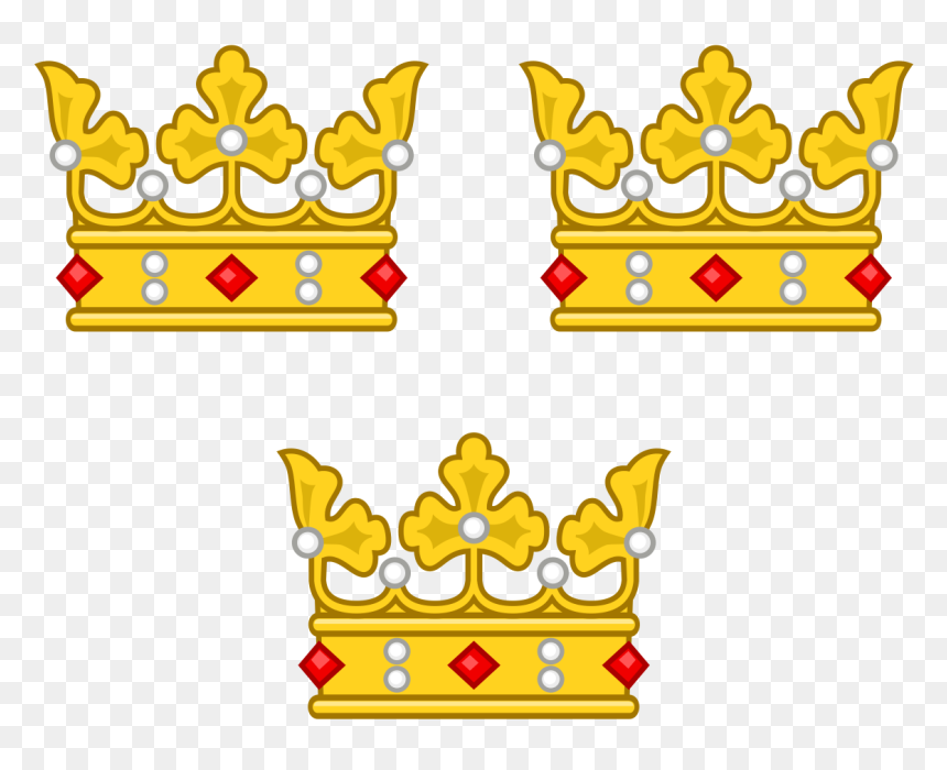 Three Crowns Sweden, HD Png Download - tre png