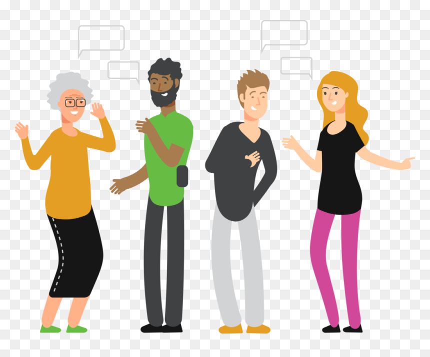 Cartoon, HD Png Download - business people walking away png