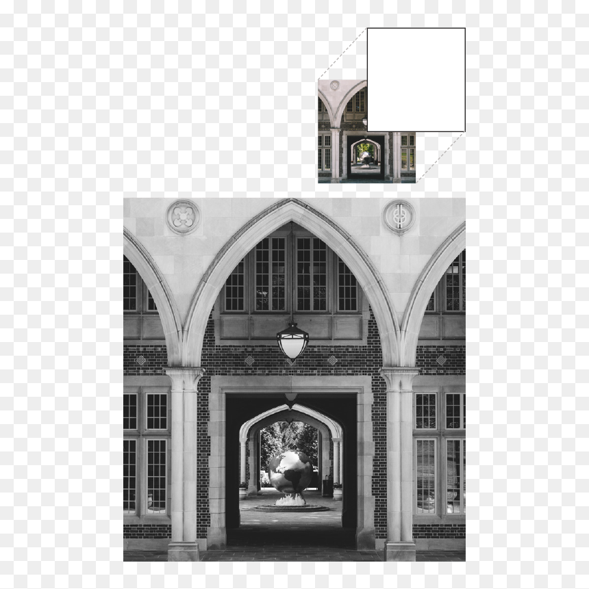Arch, HD Png Download - grid overlay png