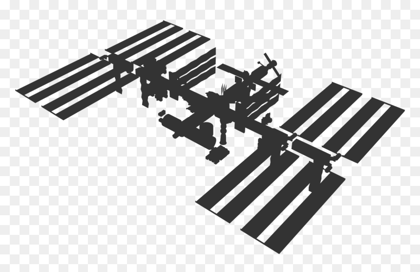 Iss Space Station Png, Transparent Png - space satellite png