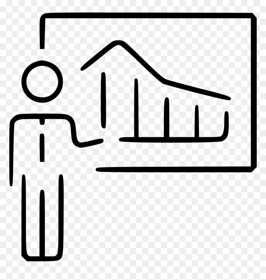 Presentation Line Icon Png, Transparent Png - presentation icon png