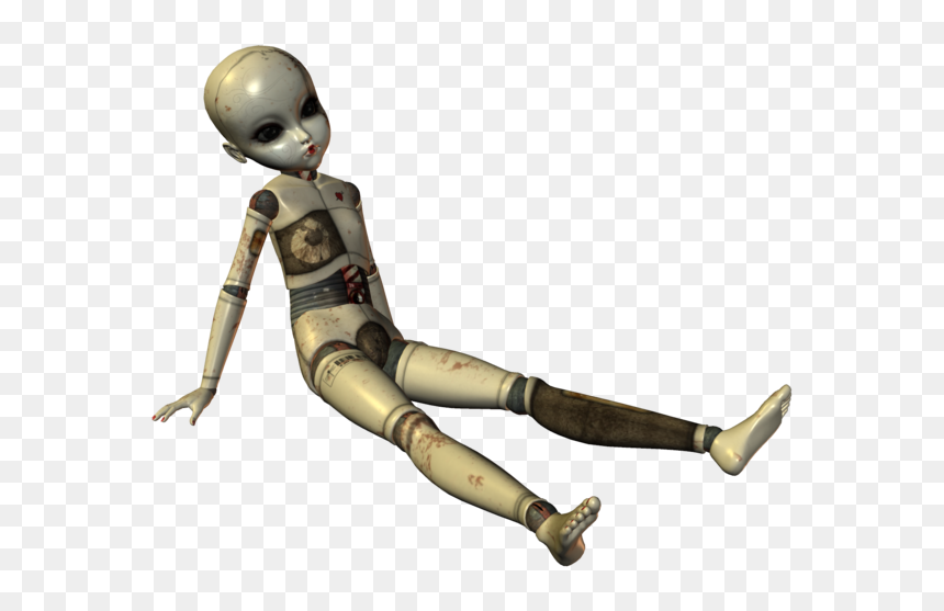 Creepy Doll Transparent Background, HD Png Download - joint .png