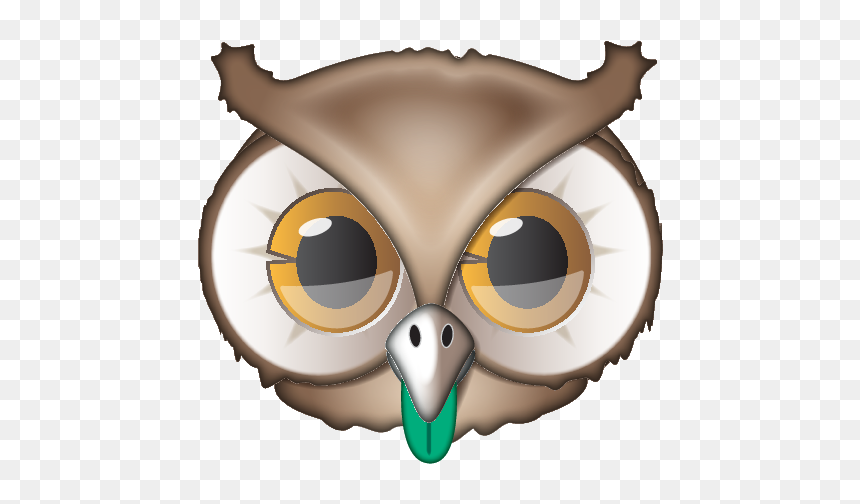 Find Out How To Use Our Emoji® Brand Icons For Personal - Cartoon, HD Png Download - owl icon png